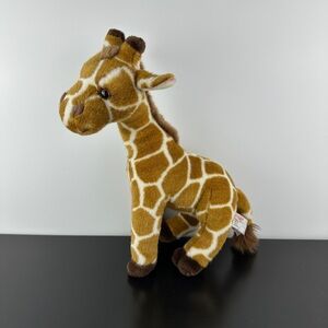 Gund Rare Gundimals Giraffe 13” Large Size Brown White Plush Gundimal Girafe